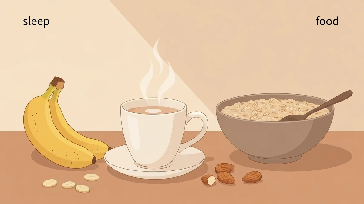 睡眠不足になりがちな日の食生活の工夫