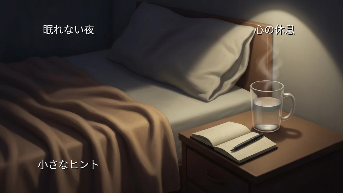 心の病で「睡眠の質」に疲れたあなたへ｜自分を責めずに眠るための小さなヒント