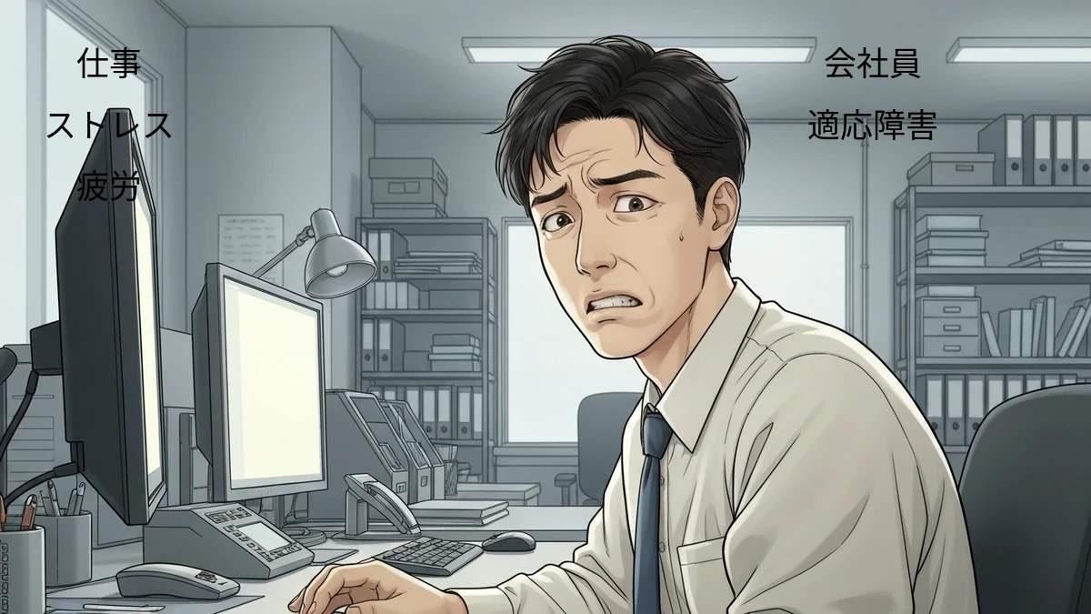仕事に行きたくない…もしかして適応障害？
